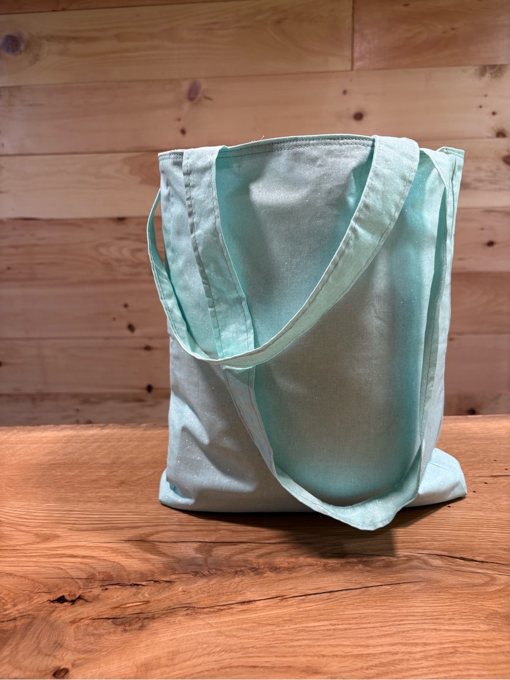 Everyday sparkling Mint Cotton Tote Bag